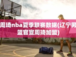 周琦nba夏季联赛数据(辽宁男篮官宣周琦加盟)