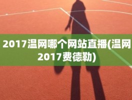 2017温网哪个网站直播(温网2017费德勒)