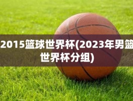 2015篮球世界杯(2023年男篮世界杯分组)