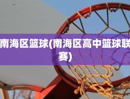 南海区篮球(南海区高中篮球联赛)