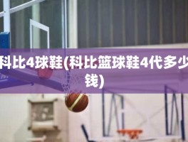 科比4球鞋(科比篮球鞋4代多少钱)