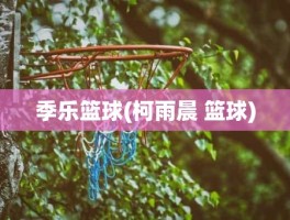 季乐篮球(柯雨晨 篮球)