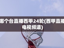 哪个台直播西甲24轮(西甲直播电视频道)