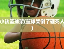 小孩篮球架(篮球架倒了砸死人)