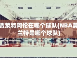 贾莱特阿伦在哪个球队(NBA莫兰特是哪个球队)