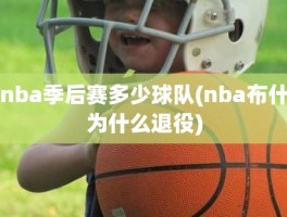 nba季后赛多少球队(nba布什为什么退役)