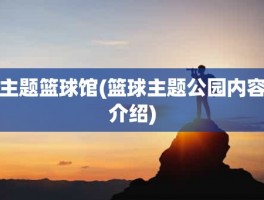 主题篮球馆(篮球主题公园内容介绍)