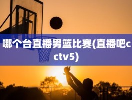 哪个台直播男篮比赛(直播吧cctv5)