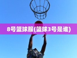 8号篮球服(篮球3号是谁)