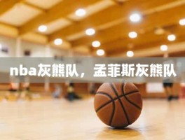 nba灰熊队，孟菲斯灰熊队