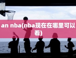 an nba(nba现在在哪里可以看)