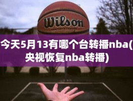 今天5月13有哪个台转播nba(央视恢复nba转播)