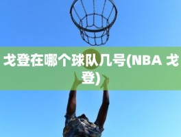 戈登在哪个球队几号(NBA 戈登)