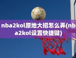 nba2kol原地大招怎么弄(nba2kol设置快捷键)