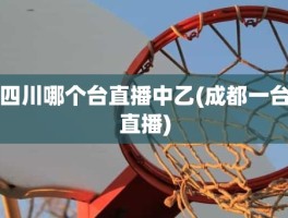 四川哪个台直播中乙(成都一台直播)