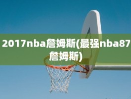 2017nba詹姆斯(最强nba87詹姆斯)