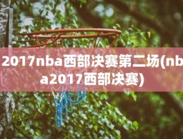 2017nba西部决赛第二场(nba2017西部决赛)