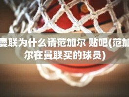 曼联为什么请范加尔 贴吧(范加尔在曼联买的球员)