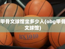 甲骨文球馆坐多少人(obg甲骨文球馆)