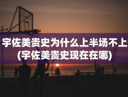 宇佐美贵史为什么上半场不上(宇佐美贵史现在在哪)