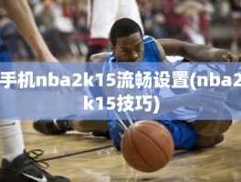 手机nba2k15流畅设置(nba2k15技巧)