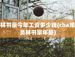 林书豪今年工资多少钱(cba球员林书豪年薪)