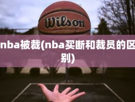 nba被裁(nba买断和裁员的区别)