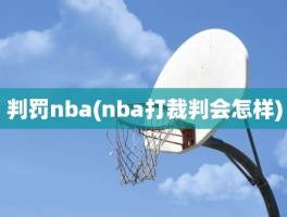 判罚nba(nba打裁判会怎样)