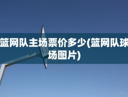 篮网队主场票价多少(篮网队球场图片)
