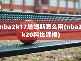 nba2k17詹姆斯怎么用(nba2k20科比建模)