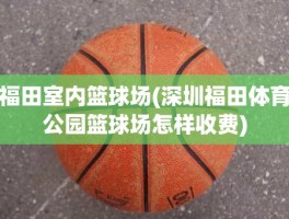 福田室内篮球场(深圳福田体育公园篮球场怎样收费)