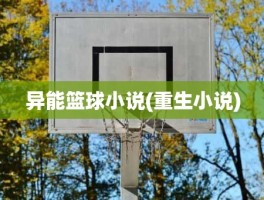 异能篮球小说(重生小说)