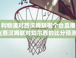 利物浦对西汉姆联哪个台直播(西汉姆联对切尔西的比分预测)