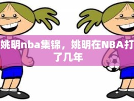 姚明nba集锦，姚明在NBA打了几年