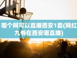 哪个网可以直播西安1套(网红九爷在西安哪直播)