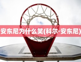 安东尼为什么笑(科尔·安东尼)
