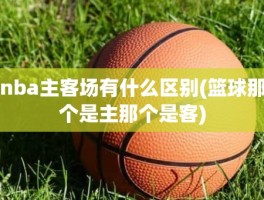 nba主客场有什么区别(篮球那个是主那个是客)