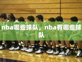 nba哪些球队，nba有哪些球队