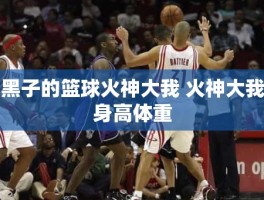 黑子的篮球火神大我 火神大我身高体重