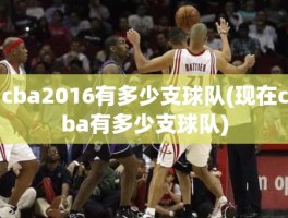 cba2016有多少支球队(现在cba有多少支球队)