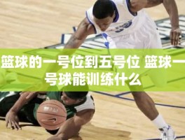 篮球的一号位到五号位 篮球一号球能训练什么