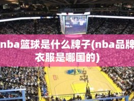 nba篮球是什么牌子(nba品牌衣服是哪国的)