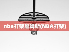 nba打架詹姆斯(NBA打架)