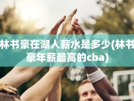 林书豪在湖人薪水是多少(林书豪年薪最高的cba)