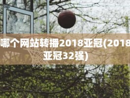 哪个网站转播2018亚冠(2018亚冠32强)