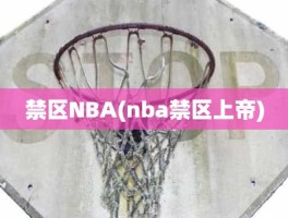 禁区NBA(nba禁区上帝)