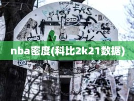 nba密度(科比2k21数据)