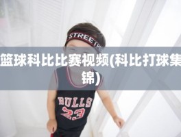 篮球科比比赛视频(科比打球集锦)