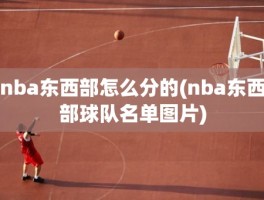 nba东西部怎么分的(nba东西部球队名单图片)