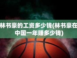 林书豪的工资多少钱(林书豪在中国一年赚多少钱)